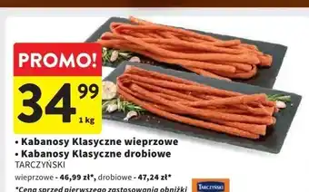 Intermarche Kabanosy drobiowe Tarczyński Kabanos Klasyczny oferta