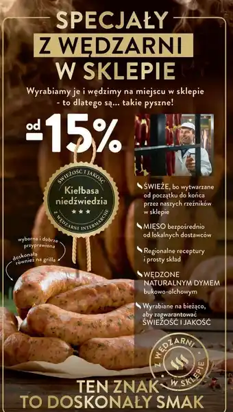 Intermarche Kiełbasa niedźwiedzia Intermarche Z Własnej Wędzarni oferta