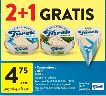 Intermarche Ser brie naturalny Turek Naturek oferta