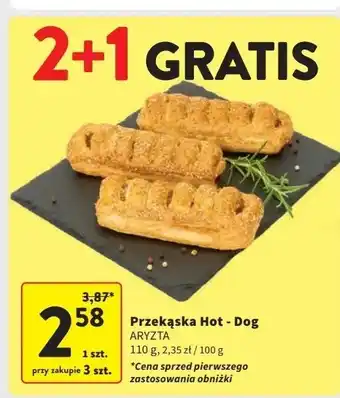 Intermarche Przekąska hot dog Aryzta oferta