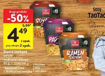 Intermarche Danie ramen teriyaki Vifon oferta