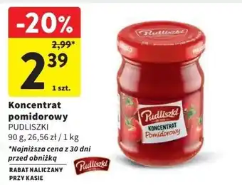 Intermarche Koncentrat pomidorowy 30 % Pudliszki oferta