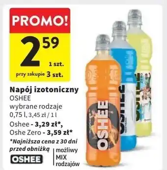 Intermarche Napój izotoniczny cytrynowy Oshee oferta