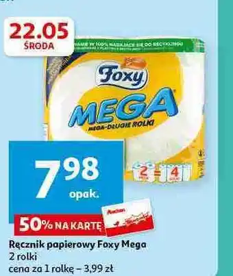 Auchan Recznik kuchenny Foxy Mega oferta