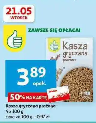 Auchan Kasza gryczana Podniesiony Kciuk oferta