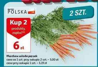 Auchan Marchewka młoda oferta