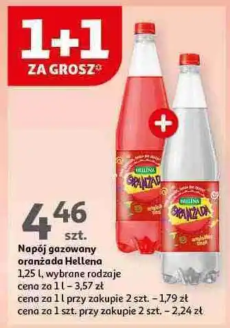 Auchan Oranżada biała Hellena oferta