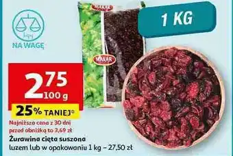 Auchan Żurawina cięta Makar oferta