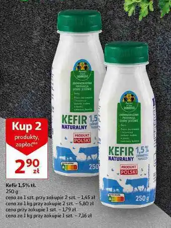 Auchan Kefir Auchan Pewni Dobrego oferta