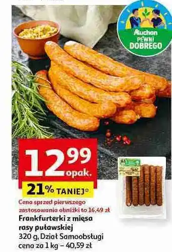 Auchan Frankfurterki Auchan Pewni Dobrego oferta