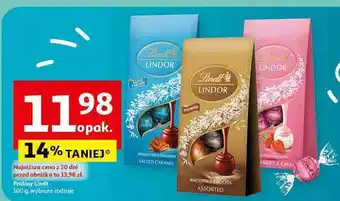 Auchan Bombonierka salted caramel Lindt Lindor oferta