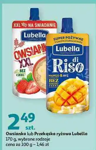Auchan Deser mango & ryż Lubella Di Riso oferta