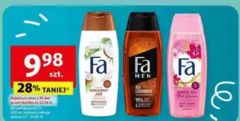 Auchan Żel pod prysznic z mleczkiem kokosowym Faith In Nature oferta