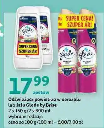 Auchan Odświeżacz powietrza relaxing zen Glade By Brise oferta