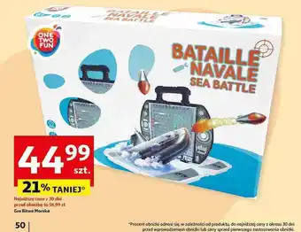 Auchan Gra bitwa morska One Two Fun oferta