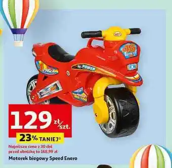 Auchan Motorek biegowy speed Enero oferta