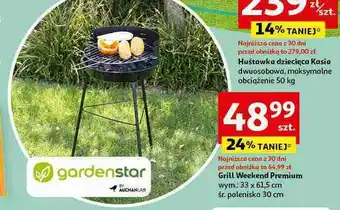 Auchan Grill weekend premium śr. 30 cm Garden Star oferta