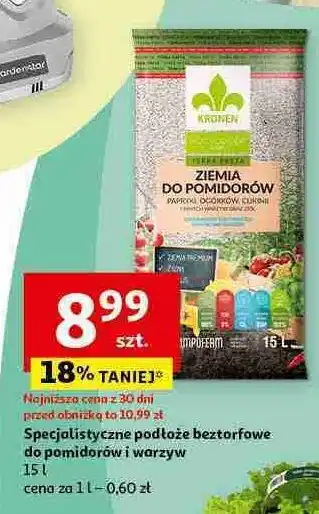 Auchan Ziemia do pomidorów Kronen oferta