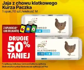 Delikatesy Centrum Jaja z chowu klatkowego Kurza Paczka oferta