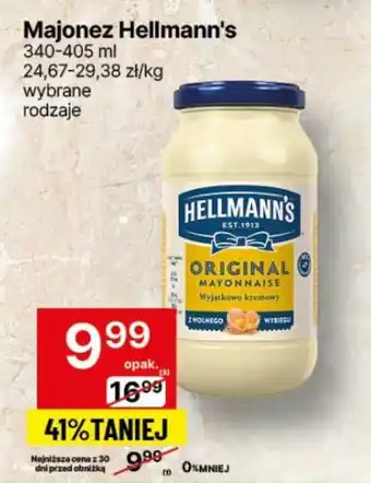 Delikatesy Centrum Majonez Hellmann's oferta