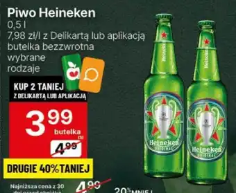 Delikatesy Centrum Piwo Heineken oferta