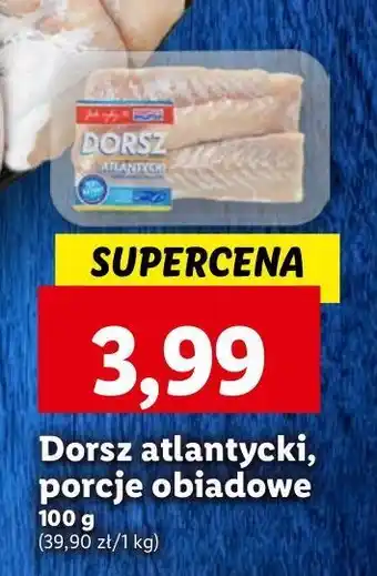 Lidl Dorsz atlantycki filet bez skóry Abramczyk oferta