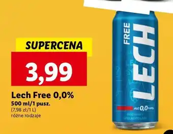 Lidl Piwo Lech Free oferta