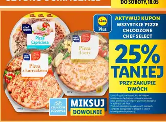 Lidl Pizza z kurczakiem Chef Select oferta