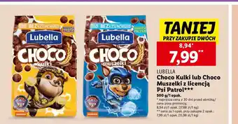 Lidl Płatki choco muszelki Lubella Mlekołaki oferta