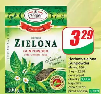 Dino Herbata zielona gun powder Malwa Finezja Orientu oferta