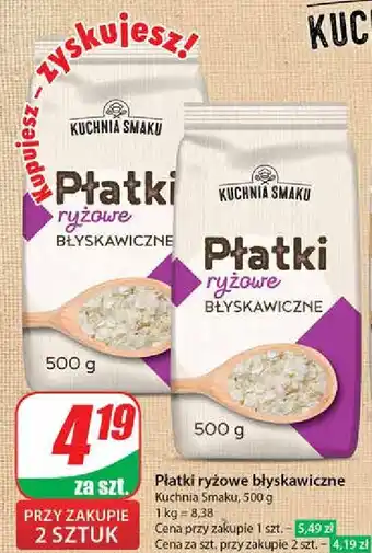 Dino Płatki ryżowe błyskawiczne Kuchnia Smaku oferta