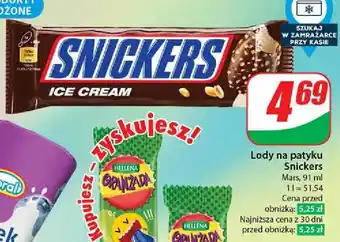 Dino Snickers ice cream oferta