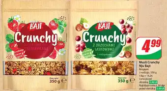 Dino Musli crunchy z orzechami laskowymi Bruggen Nju Bajt oferta