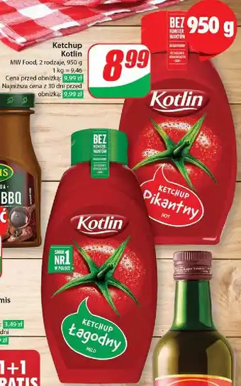 Dino Ketchup łagodny Kotlin oferta