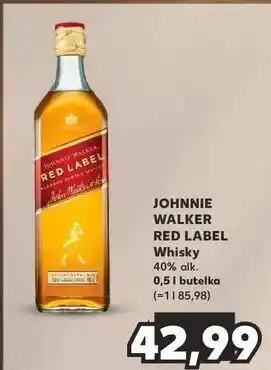Kaufland Whisky Johnnie Walker Red Label oferta
