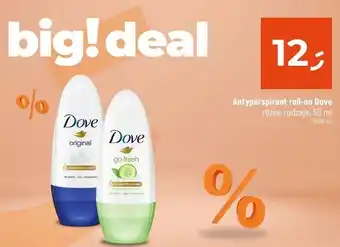 Dealz Dezodorant cucumber & green tea Dove Go Fresh oferta