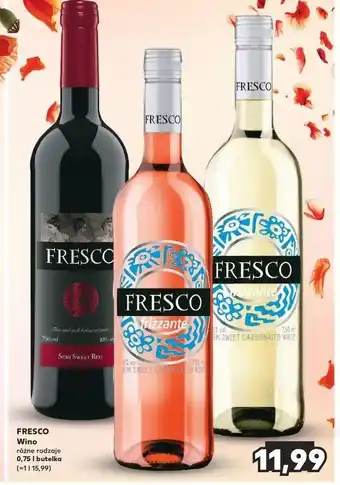 Kaufland Wino Fresco Semi Sweet oferta