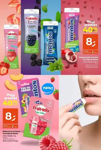 Dealz Żel + szampon blackberry Fruittella oferta