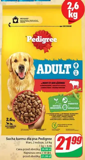 Dino Karma dla psa wołowina drób Pedigree Vital oferta