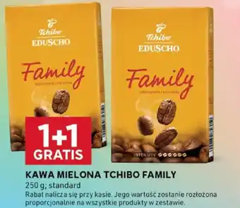 Stokrotka Optima KAWA MIELONA TCHIBO FAMILY 250 g 1 + 1 gratis oferta