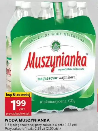 Stokrotka Optima WODA MUSZYNIANKA 1,5 L oferta