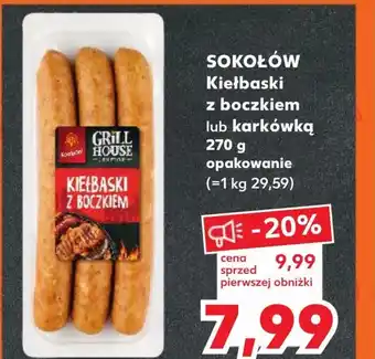 Kaufland Kiełbaski Sokołów oferta