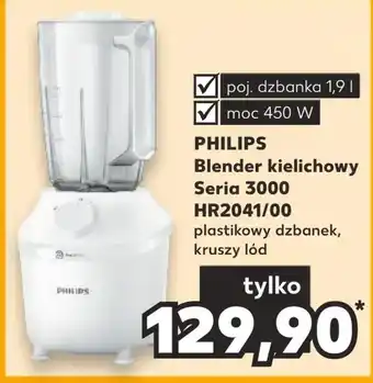 Kaufland Blender kielichowy Philips oferta