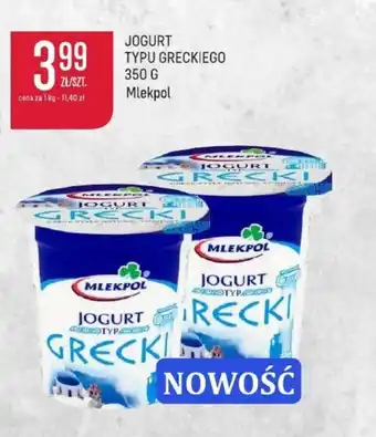 Społem Jogurt typu greckiego Mlekpol oferta