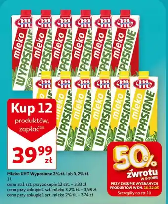 Auchan Mleko Mlekovita oferta