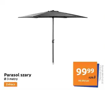 Action Parasol szary oferta