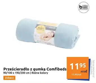 Action Prześcieradło z gumką Comfibeds oferta