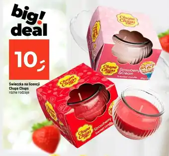 Dealz Świeca strawberry Chupa Chups oferta