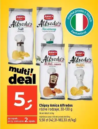 Dealz Chipsy bbq Amica Chips Alfredo's oferta