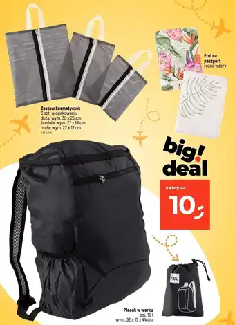 Dealz Plecak w worku 10 l oferta